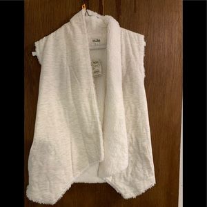 Mudd White Girls Vest - Size 12